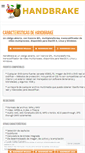 Mobile Screenshot of handbrake.es